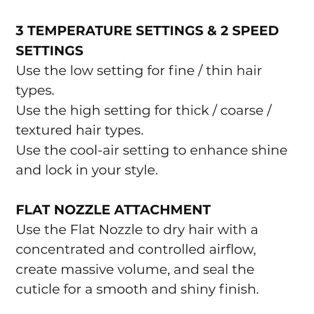 Adagio professional 2500 blow dryer - Picture 6 of 6